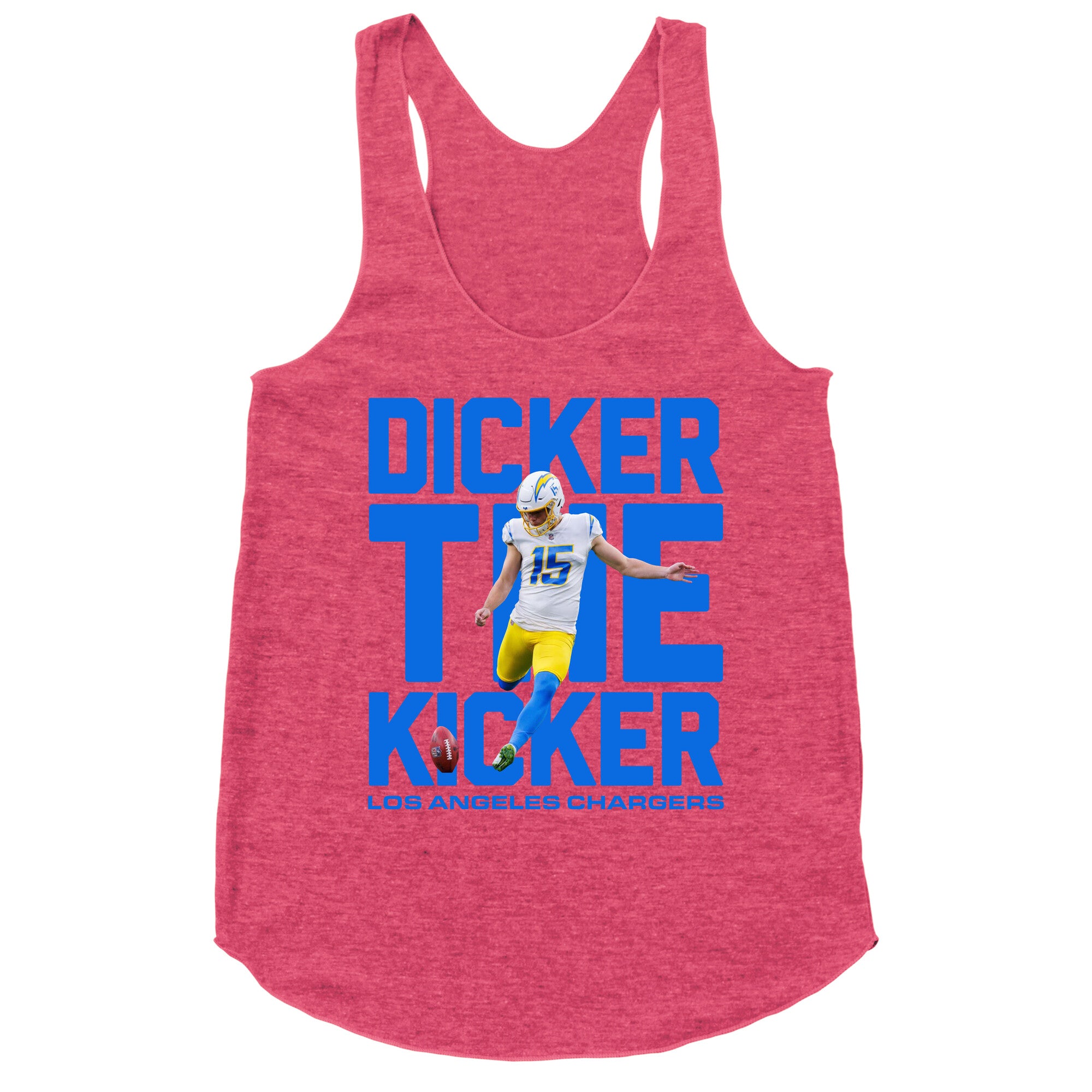 Dicker the Kicker Racerback Tank